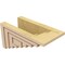 Ekena Millwork 5"W x 10"D x 5"H Wide Landon Rough Cedar Woodgrain TimberThane Corbel, Primed Tan CORUR05X10X05LANRCPR - alternate 4